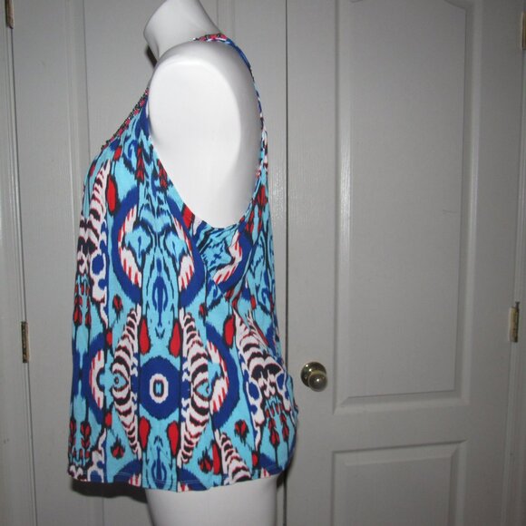 INC INTERNATIONAL CONCEPTS Multicolor Sleeveless Top Size XL - Picture 2 of 4